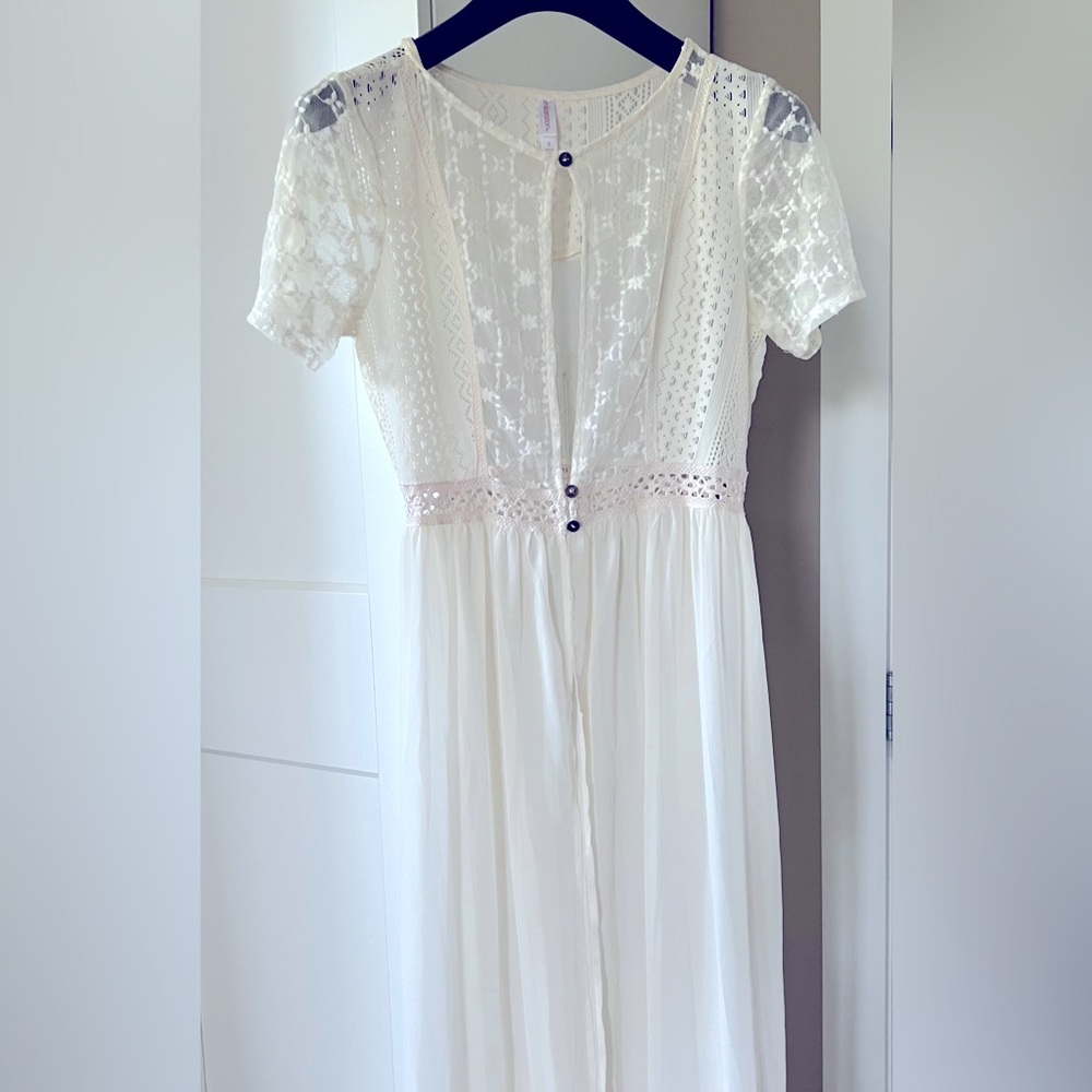 Swim cover up maxi